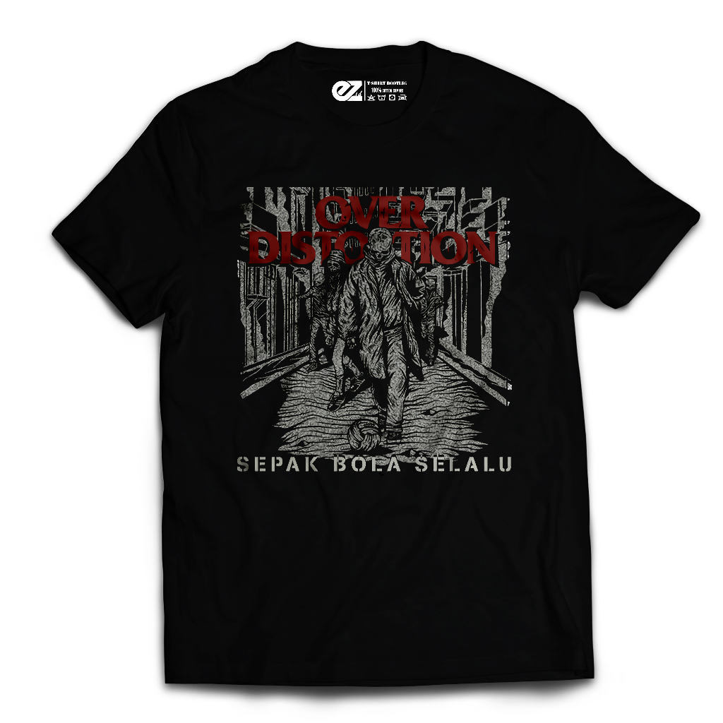 T-SHIRT OVER DISTORTION  | Kaos Unisex