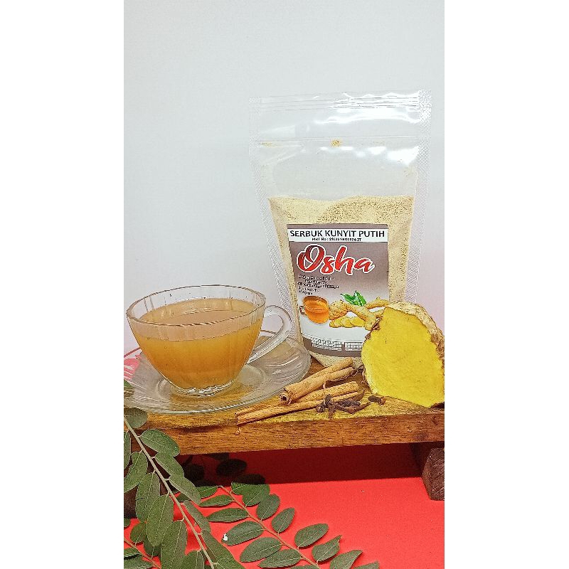 

ekstrak kunir putih, tanpa ampas tinggal seduh