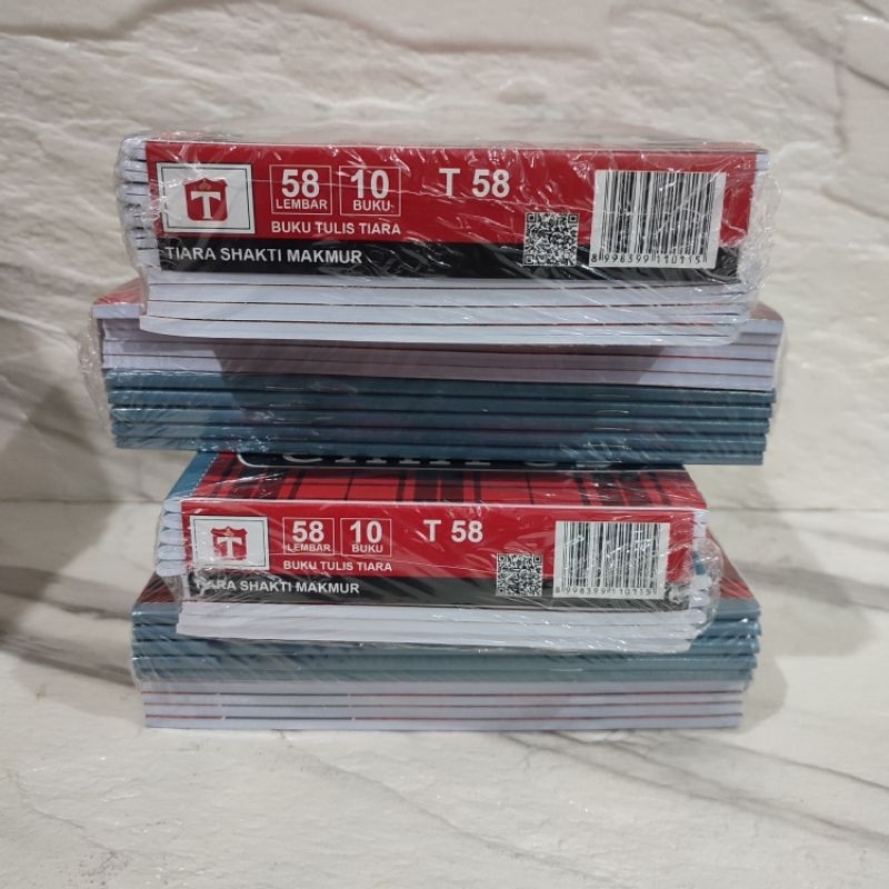 

bib Buku Tulis TIARA CAMPUS 58 LEMBAR 10 BUKU MURAH