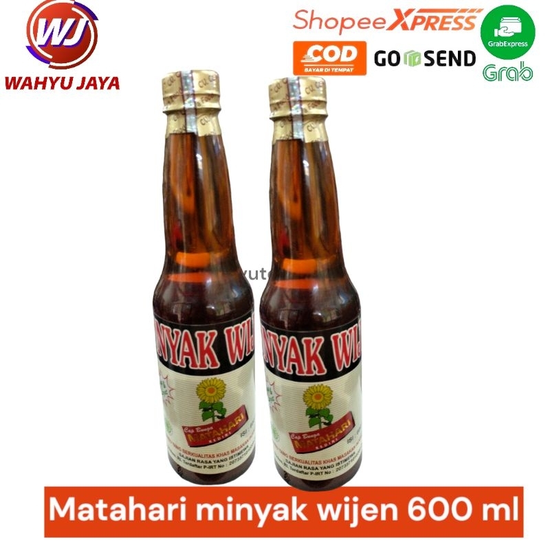 

matahari minyak wijen 600 ml