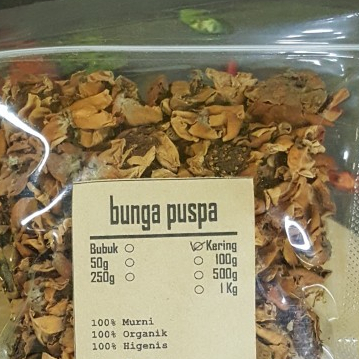 

HERBAL BUNGA PUSPA GANDA SARI /MEGAR MEKAR /ASOKA SCHIMA /WALLICHII KERING-1 KG