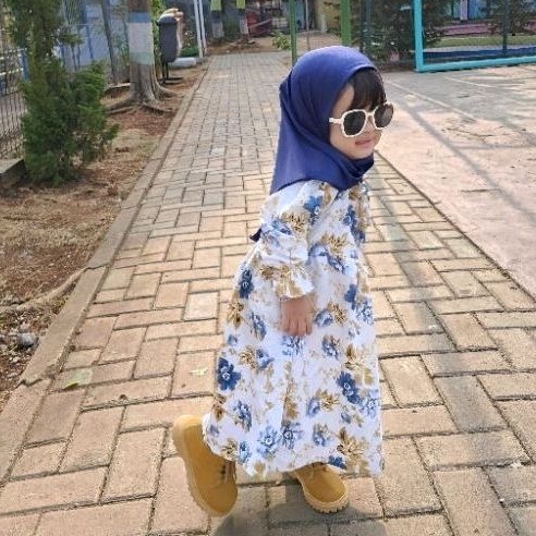 GAMIS ANAK MIX HIJAB INSTAN