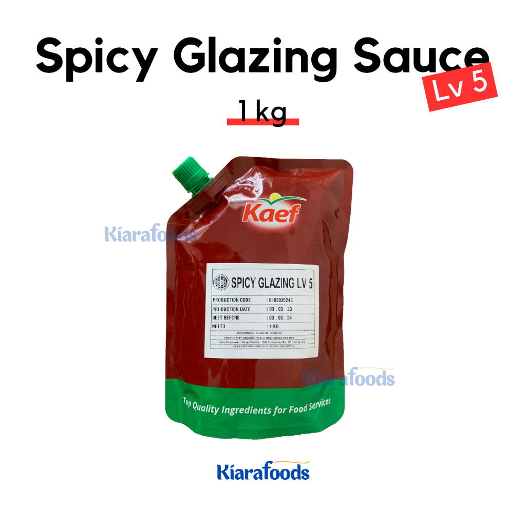 Saos Fire Level 5 Pedas | Spicy Glazing lvl 5 1kg | Spicy Glazing Sauce | Saus Richeese
