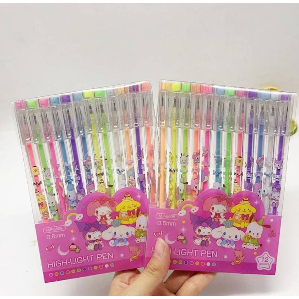 

PULPEN SET 12 WARNA MP6609 MELODY KUROMI