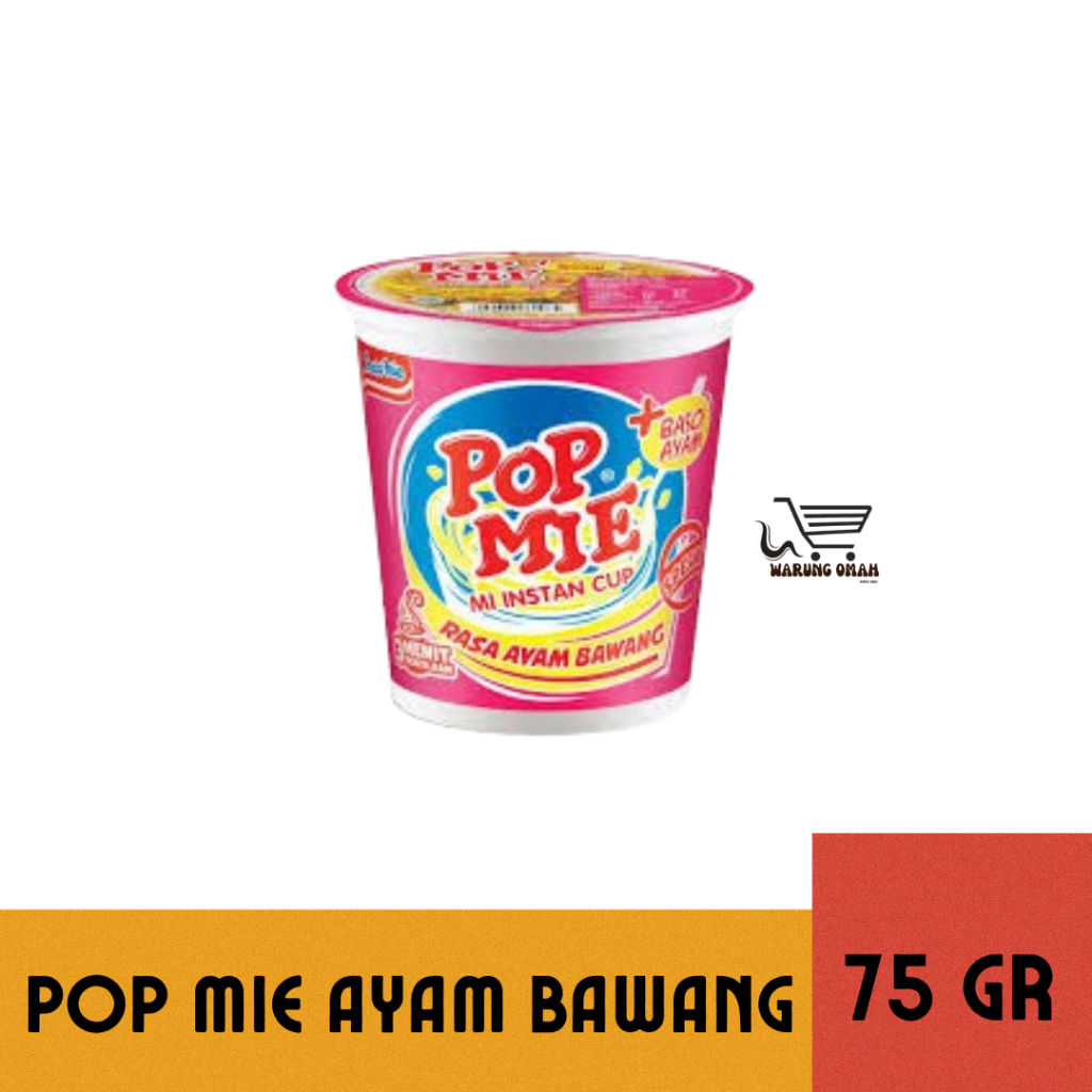 

POP MIE BERBAGAI RASA 75 GR - TERMURAH