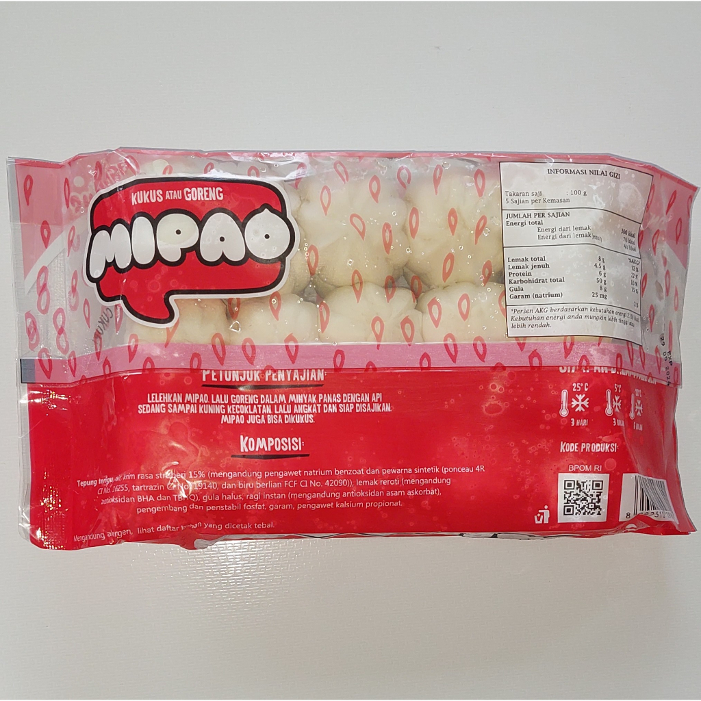 

Mipao Isi Strawberry Pelangi 30 Pcs 510 Gr