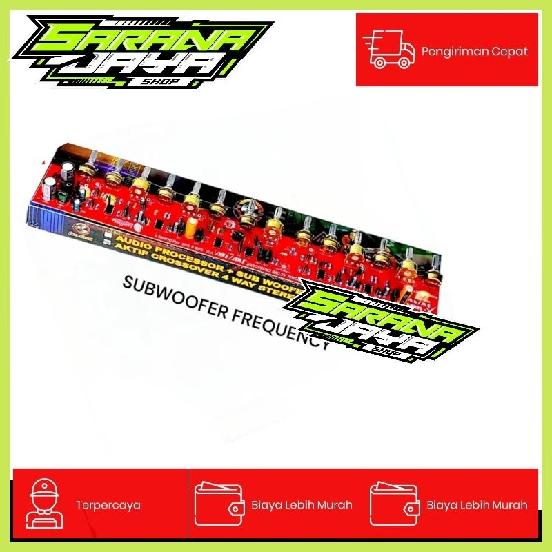 Kit Crossover 3way/4way+subwofer