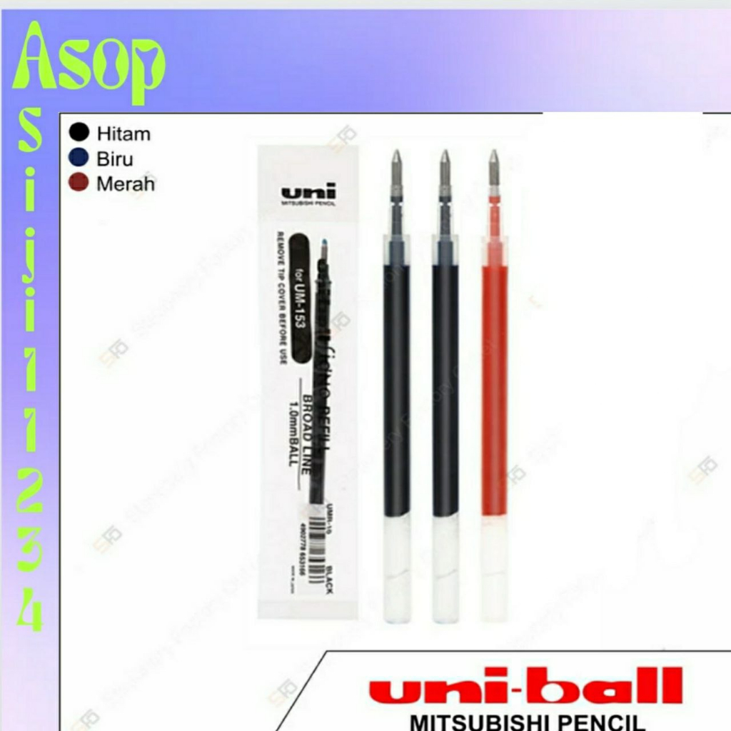 

Refill Pen Uniball UMR -10 - Merah