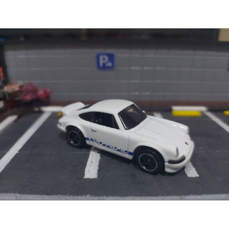 Hotwheels Porsche 911 Carrera RS Putih Loose