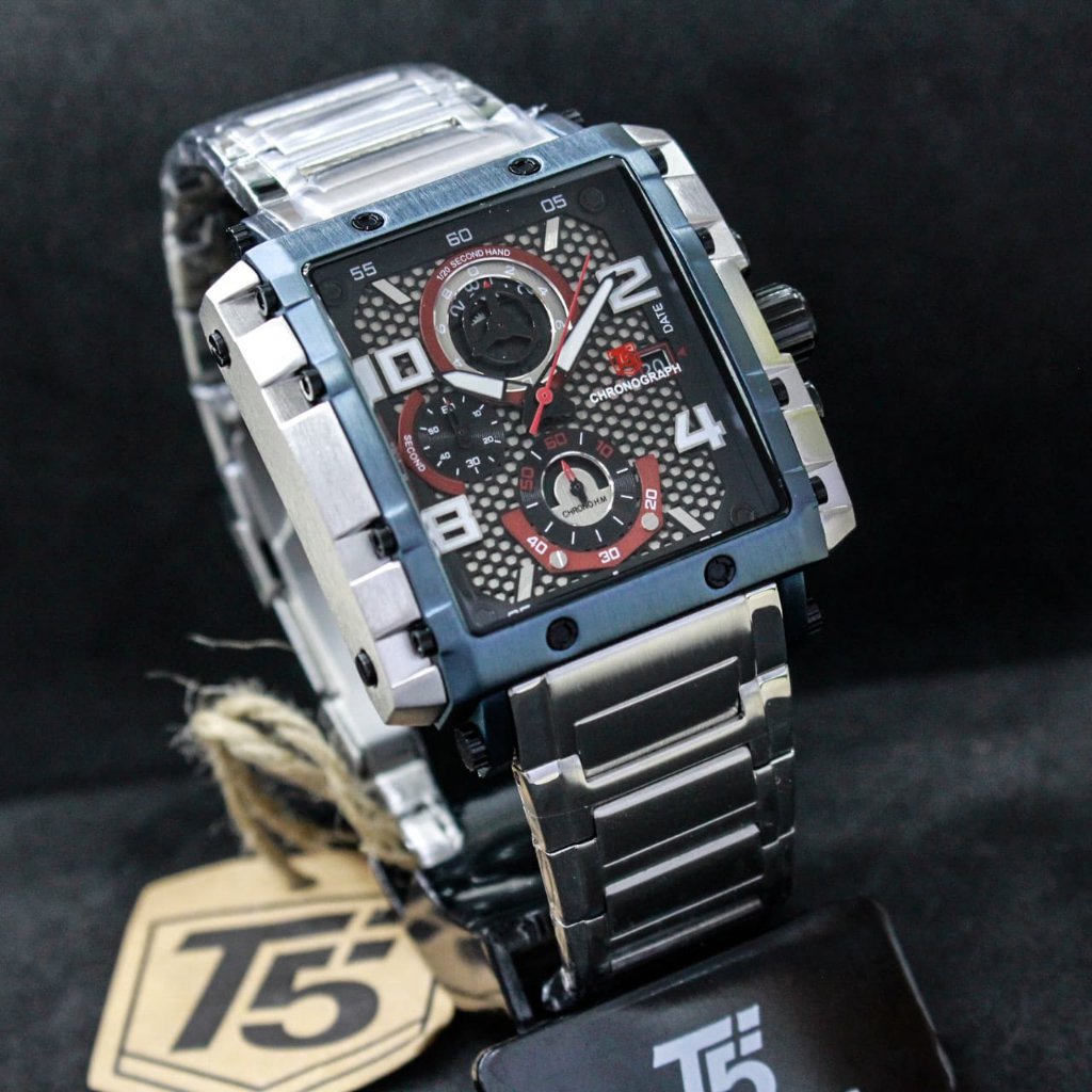 [SALE] TimelessCorp - Jam Tangan Pria Cowok T5 H 3802G Original