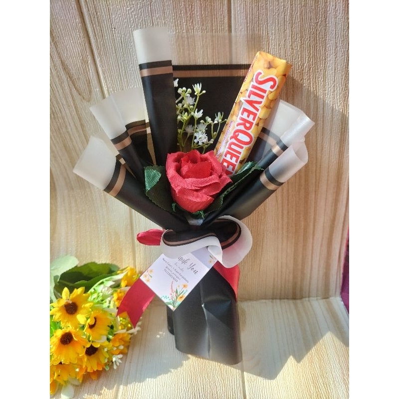 

NN- Mini Buket Coklat Silverquen
