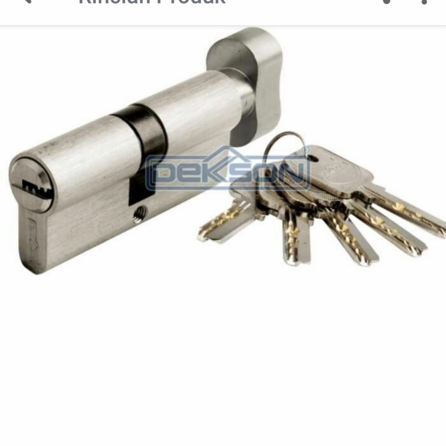 DEKKSON - charge masterkey dekkson (ongkos pembuatan masterkey Dekkson)