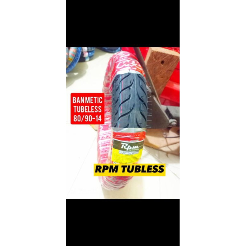 BAN RPM 80/90/14 TUBLES