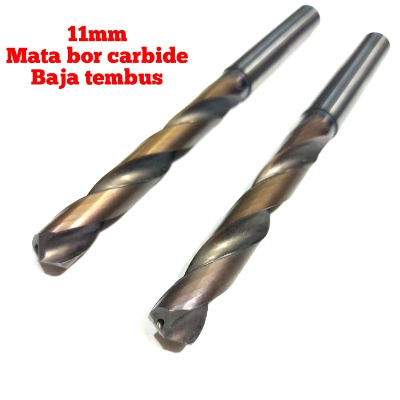 11mm Dril Tungsten carbide mata bor keras baja Harden per tembus BUKAN hss nachi