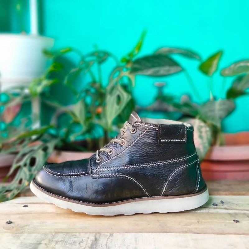 sepatu casual outdoor leather dickies tapak moctoe size 42
