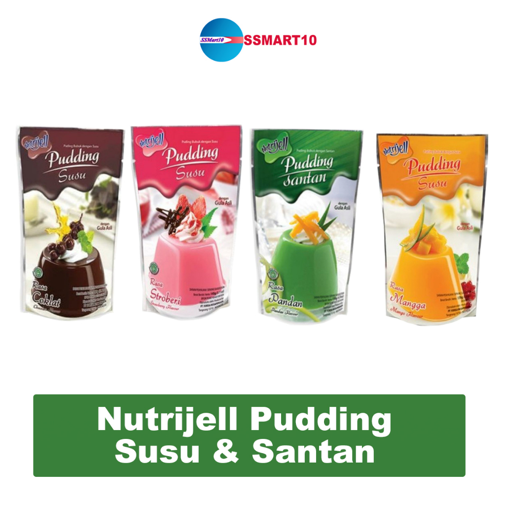 

Nutrijell Pudding Susu & Santan 130gr - 170gr