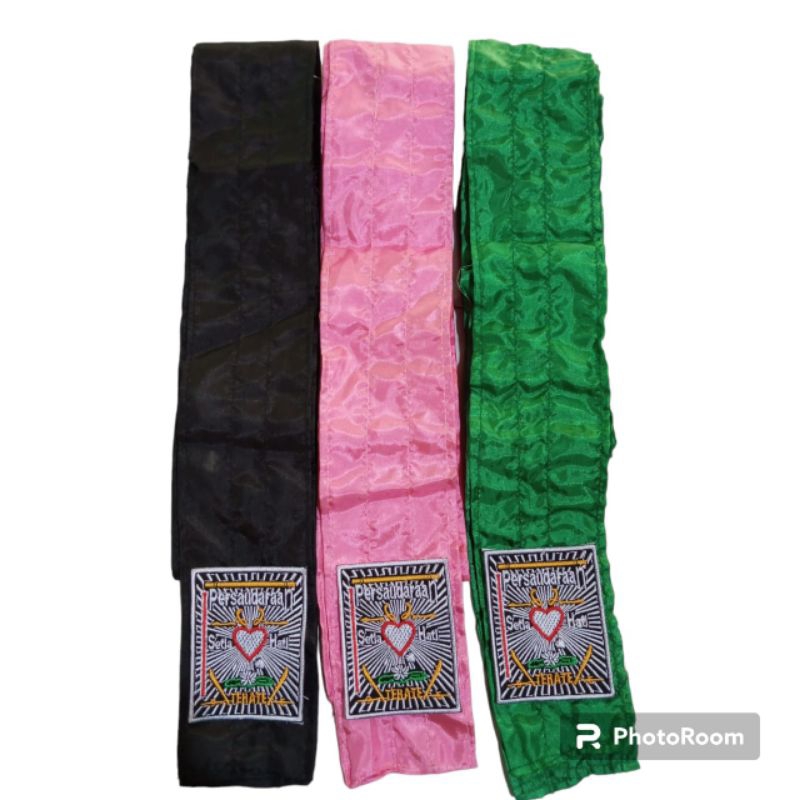 Sabuk Polos Siswa PSHT | Sabuk Bordir Warga PSHT | Sabuk Polos PSHT | Sabuk Bela Diri