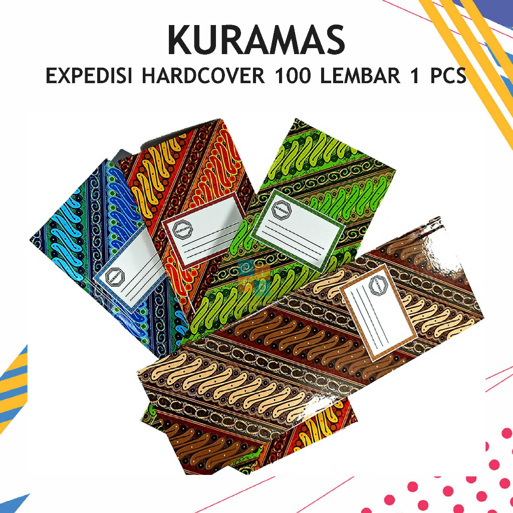 

Buku Tulis EXPEDISI Hardcover KURAMAS 100 Lembar (1pcs)