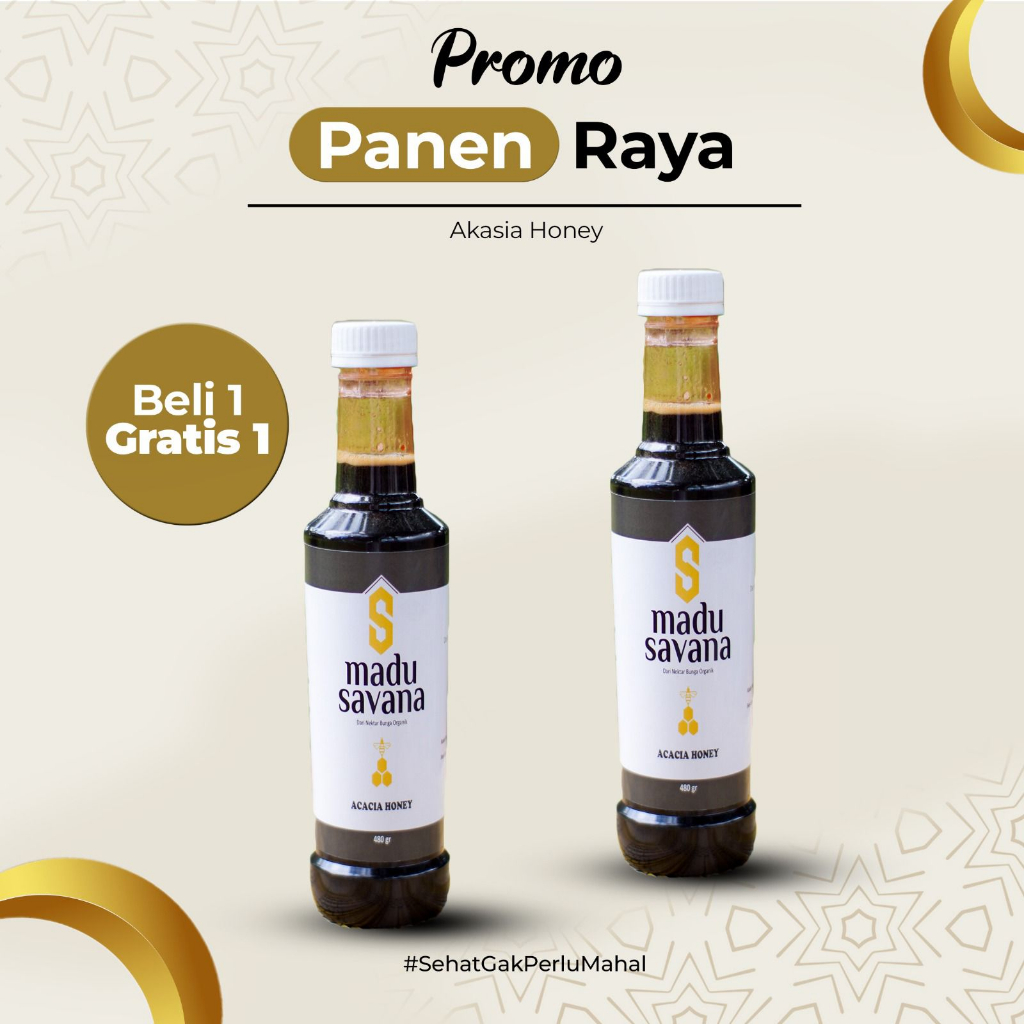 

MADU SAVANA NEKTAR AKASIA BELI 1 GRATIS 1