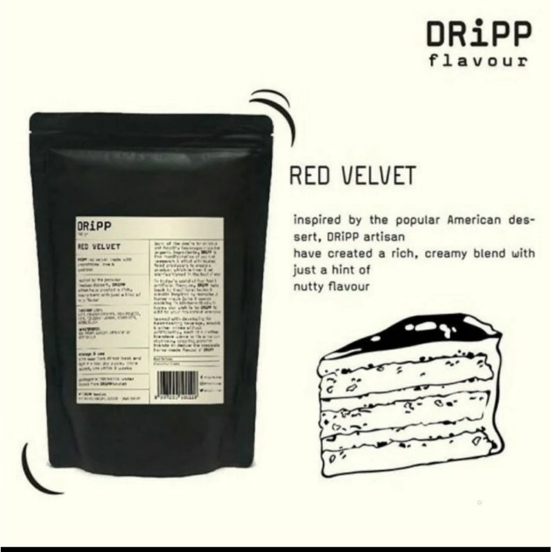

DRIPP Red Velvet Powder - Bubuk Red Velvet 760 gr