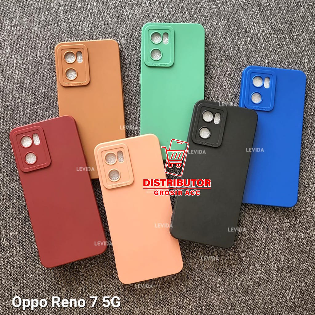 OPPO RENO 7 5G CASE MACARON PRO CAMERA CASE OPPO RENO 7 5G