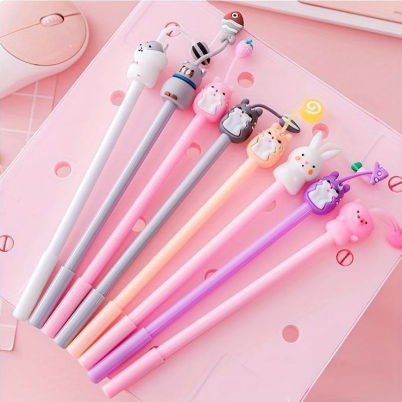 

Pulpen Karakter Boneka Buah Pena Gel Motif Karakter Lucu Pen Cute Student