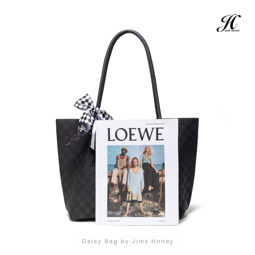 PROMO JIMS HONEY DAISY TOTE BAG Tas Jinjing Wanita Jimshoney Import Trendy Elegan Jims Honey Casual Terbaru