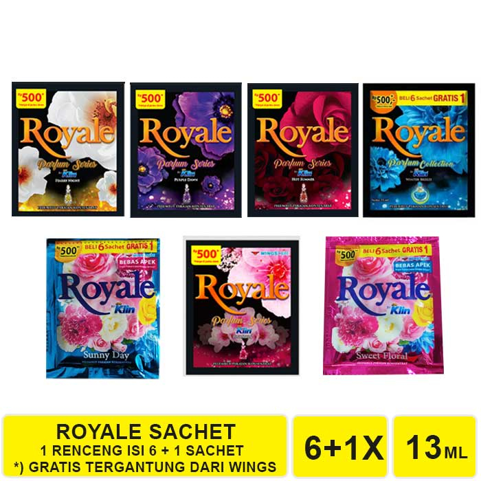 Royale pewangi renceng (12 sachet)