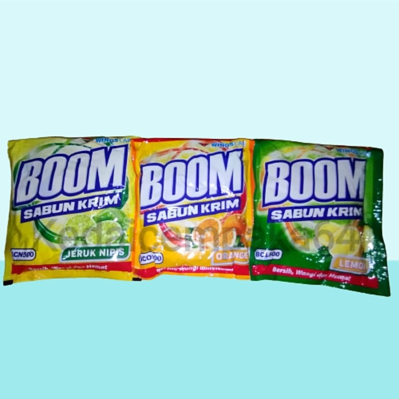 [BELI2GRATIS1] BOOM SABUN KRIM DETERGENT 170 GR SABUN COLEK CREAM PENCUCI PIRING & PAKAIAN