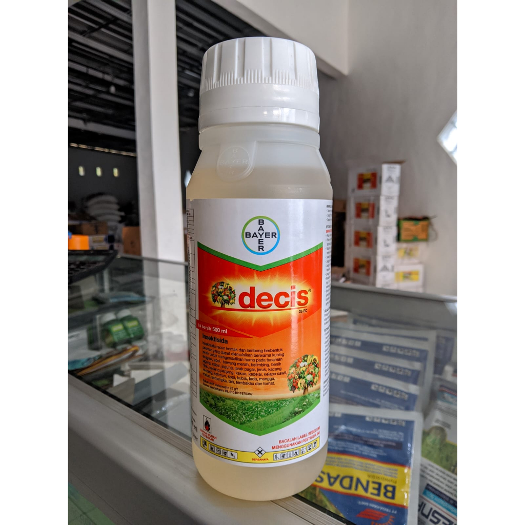 Insektisida DECIS  Obat pembasmi hama ulat kutu putih belalang- 500 ML