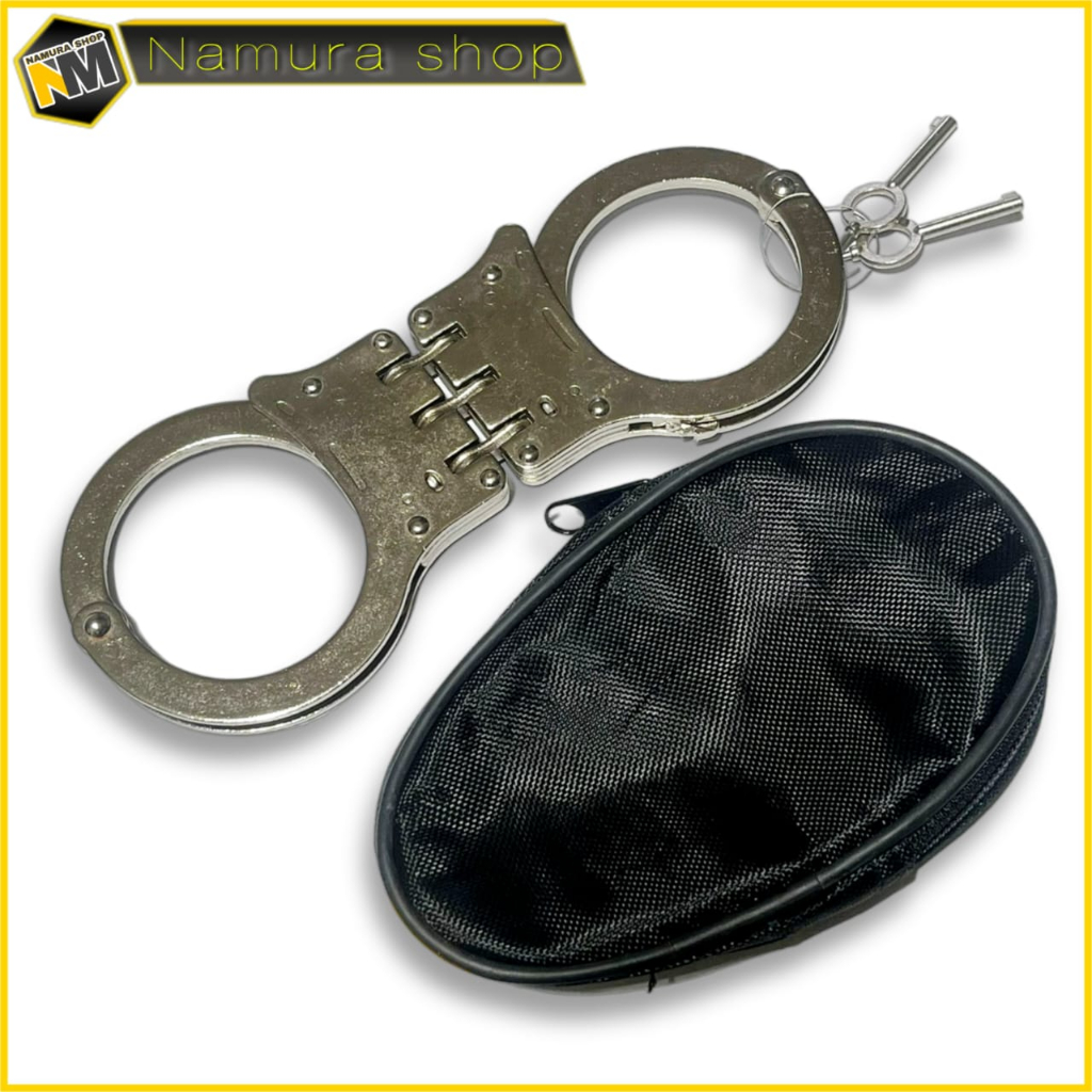 [KEPITING] Borgol Tangan/Borgol Tangan Polisi/Borgol Tangan Satpam/ Borgol Tangan Import