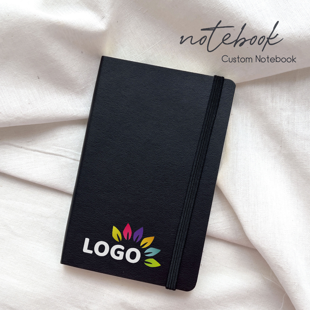 

Notebook Custom size A6 A5 Custom Nama atau Logo