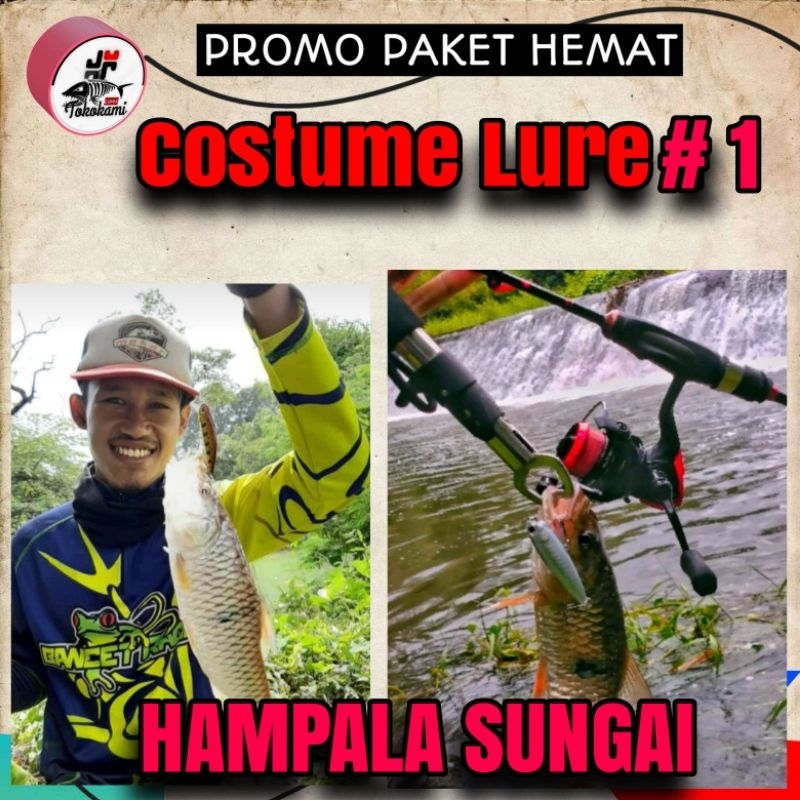 Custom Lure isi 5pcs + Bonus 1 lure