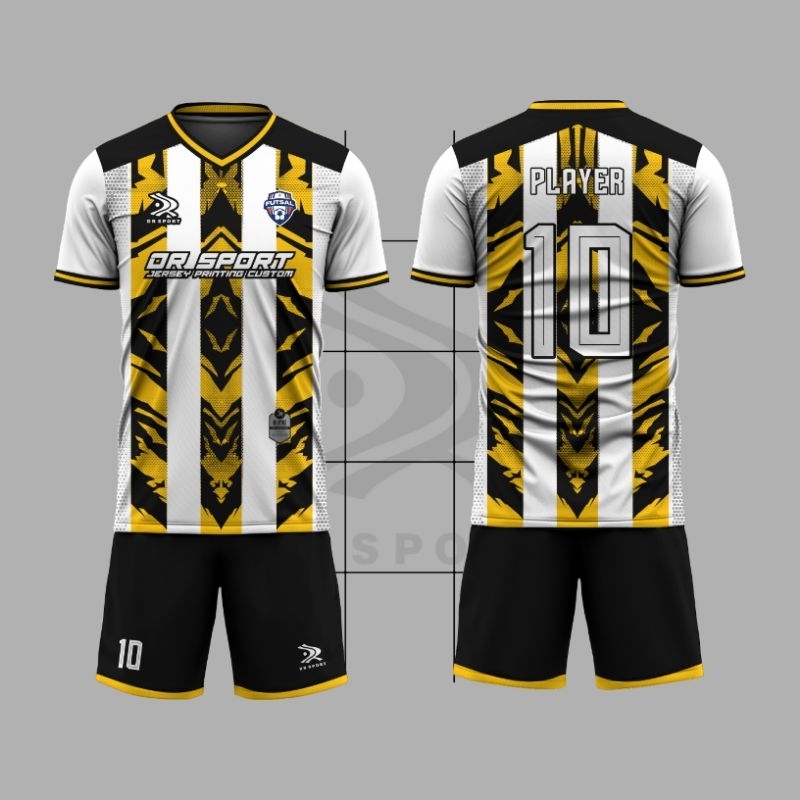 Jersey futsal printing Jersey football printing (DR07) Jersey fullprinting stelan Jersey futsal Jers
