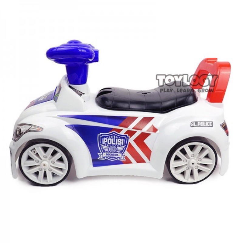 (BISA COD) MAINAN ANAK MOBIL DORONG POLISI / Mainan Mobil Duduk Ride On SL POLICE / Mobil Polisi / Mobil Anak