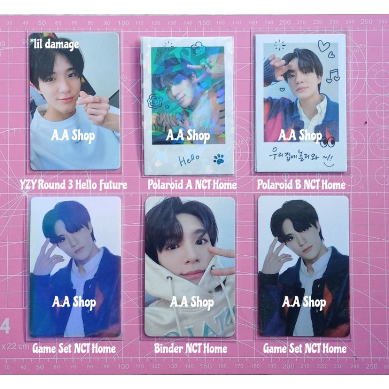 Ready (GET DISC ±10k-16k) PC Jeno Binder Hoodie NCT Home YZY Yizhiyu Hello Future Round 3 Polaroid A