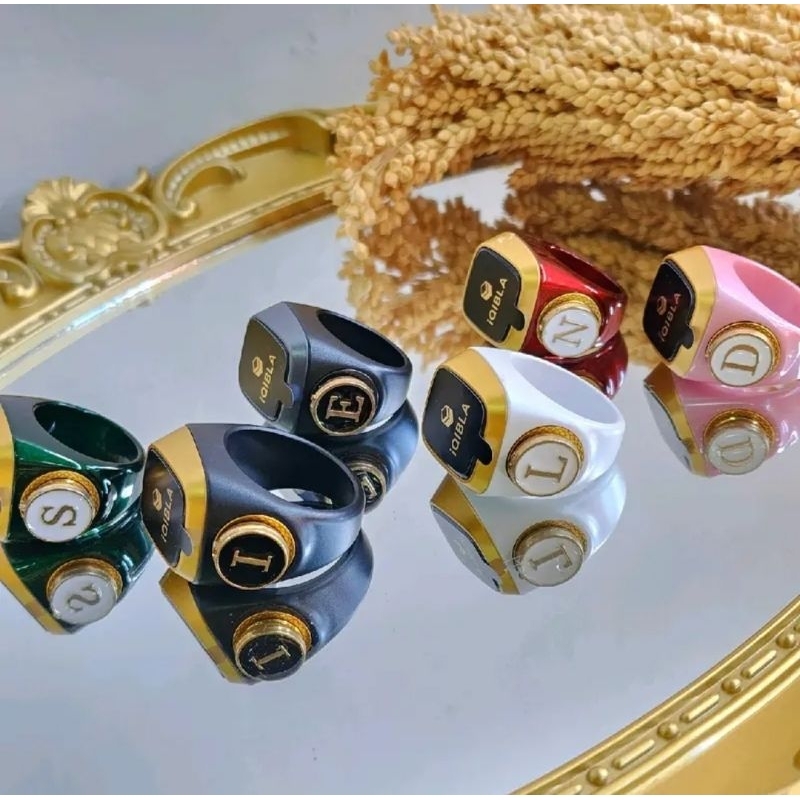 iqibla zikir ring tombol love/huruf