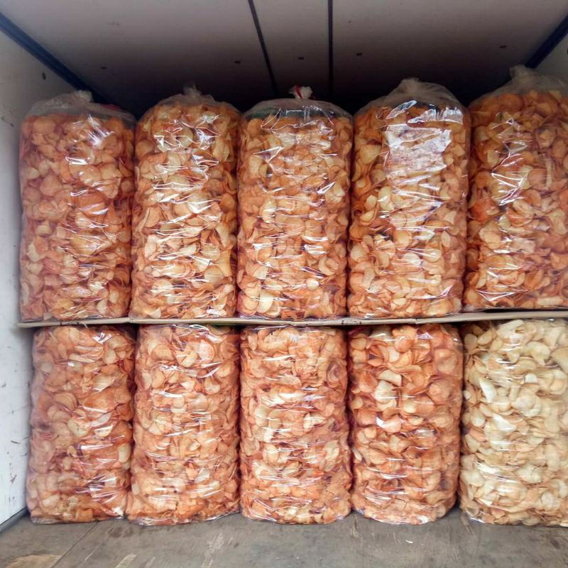 

Keripik Singkong Renyah Pedas Gurih