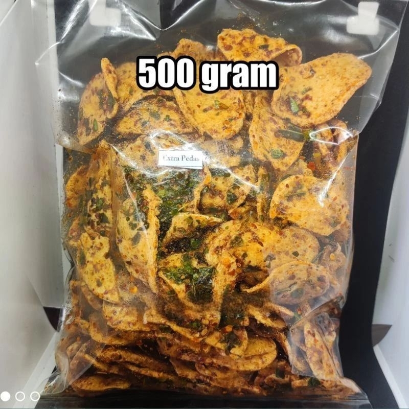 

Kripik basreng bumbu basah daun jeruk 500g