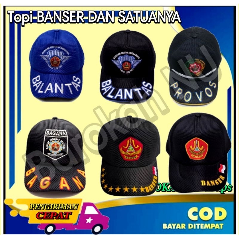 TOPI BALANTAS BANSER-bagana -basada