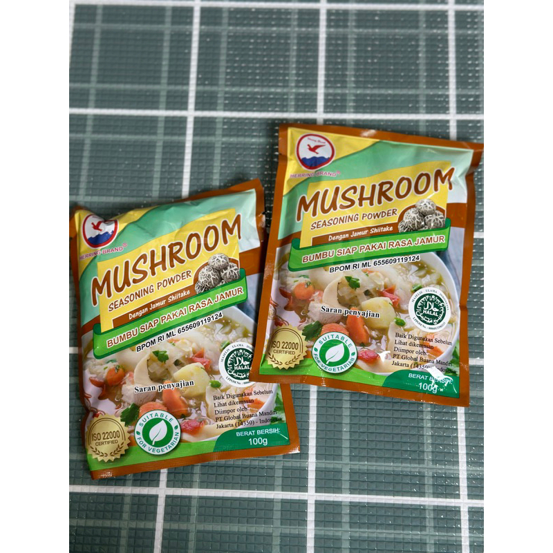 

Mushroom micin jamur kemasan sachet 100gr