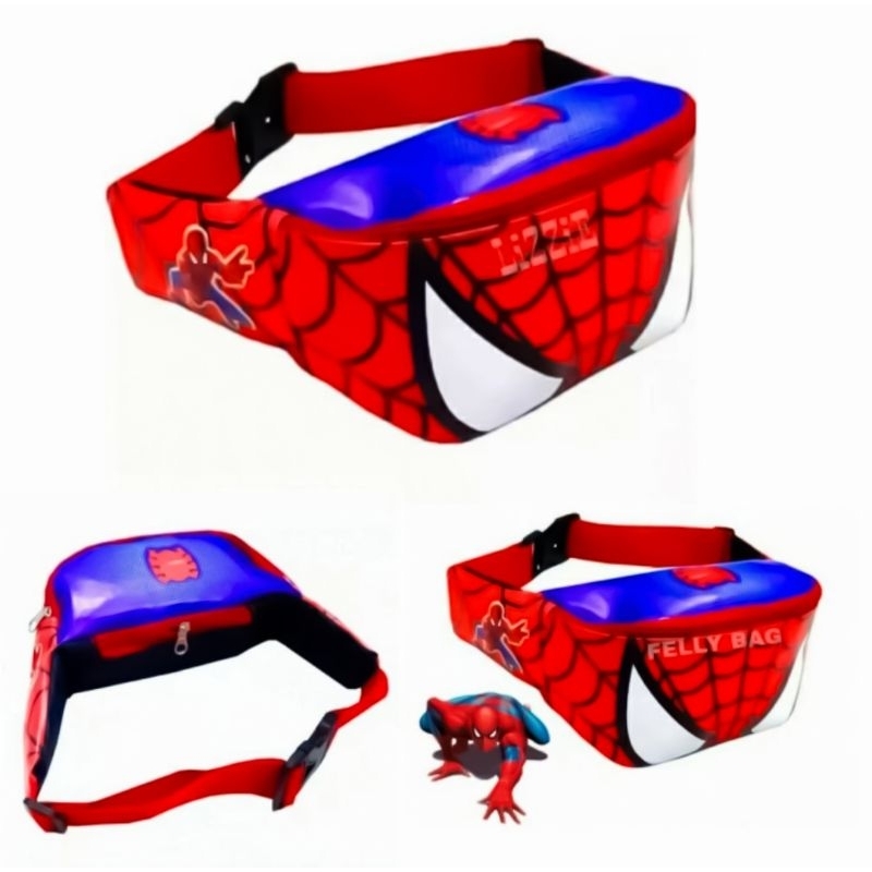 Waistbag Anak Spiderman Murah Viral Terbaru
