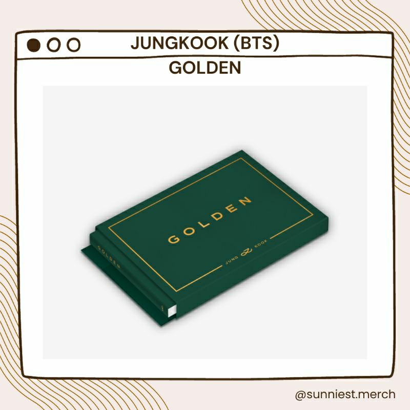 [PO] JUNGKOOK (BTS) 'GOLDEN' (Weverse Album ver)
