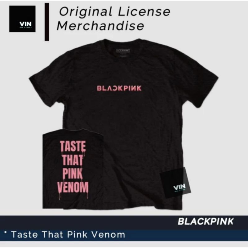 Blackpink Kaos T shirt Band Music Original Official TAG Ori