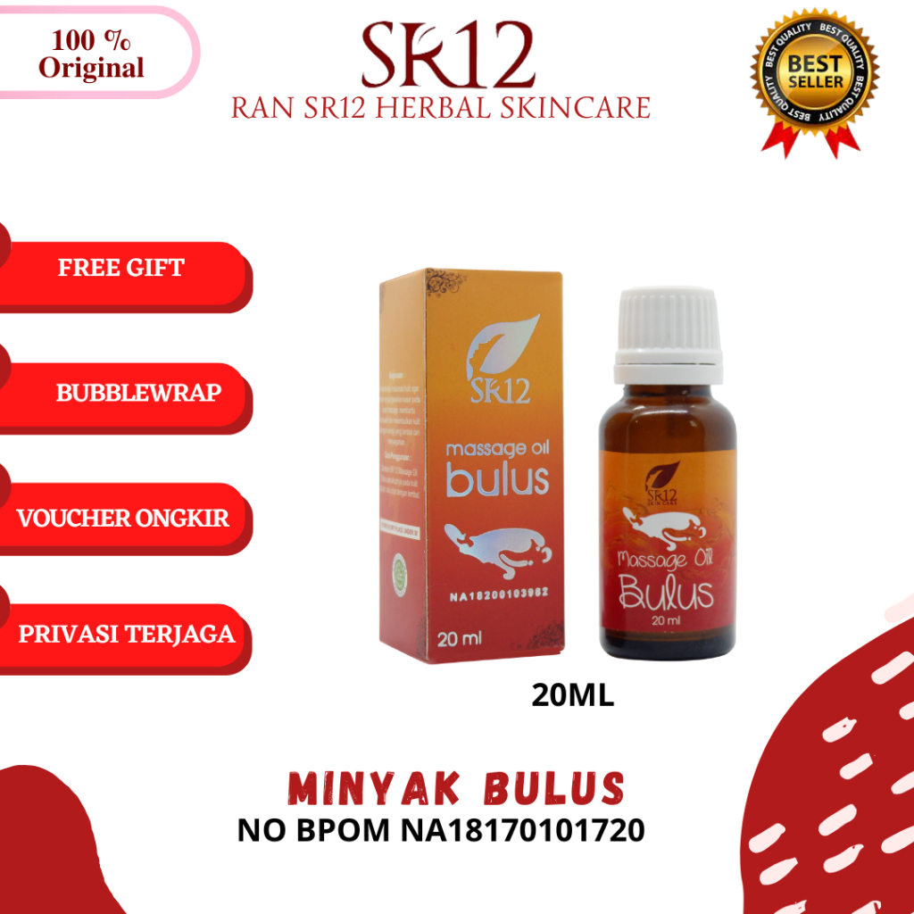MINYAK BULUS SR12 / Minyak bulus mengencangkan payudara