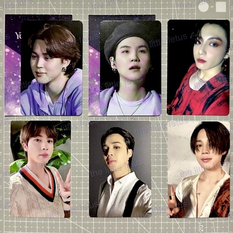 [READY STOCK] PHOTOCARD OFFICIAL BTS PC YET TO COME BUSAN IN CINEMA CGV YTC MOTS CB CLUE LUCKY DRAW 