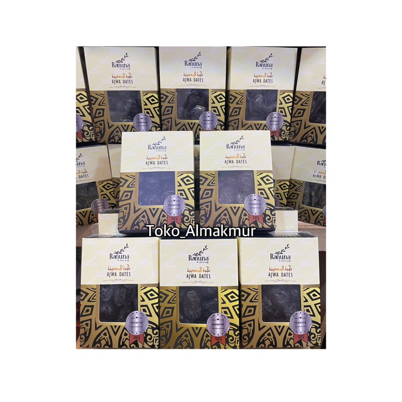 

Kurma Ajwa Raruna Organik Premium 250gr