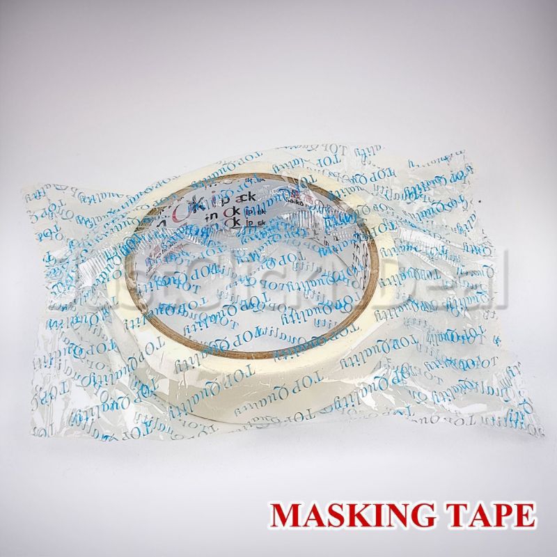 

Lakban Kertas/Masking Tape I-NOKI 1 inch 24 mm x 15 yard