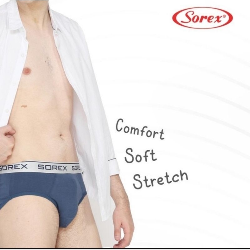 Celana dalam pria Sorex M 3901 modern brief (1pcs)