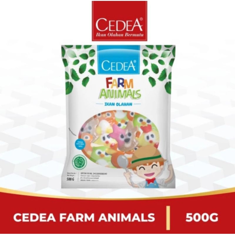 

cedea farm animals 500gr